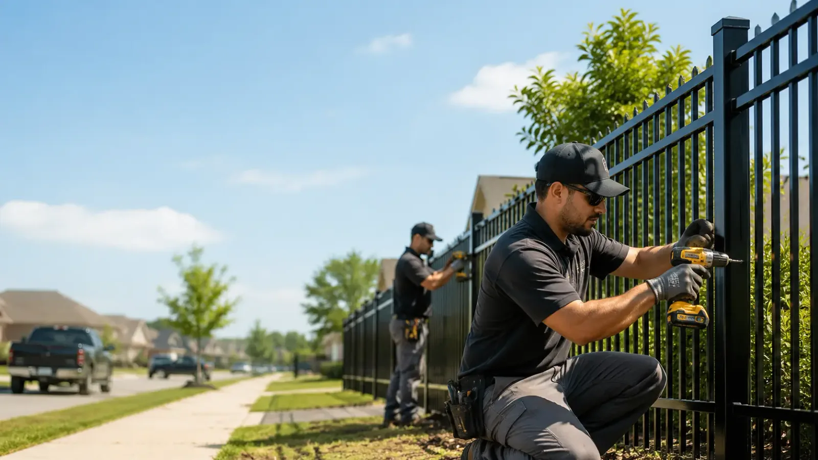 Metal Fence Installation in Bismarck, AR